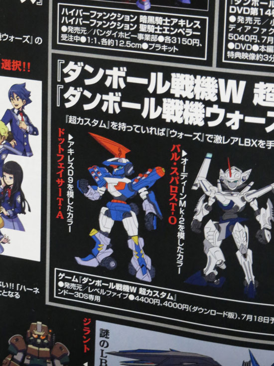 LBXドットフェイサーT・A その1: シンたろーの模型製作記 Ver.2018